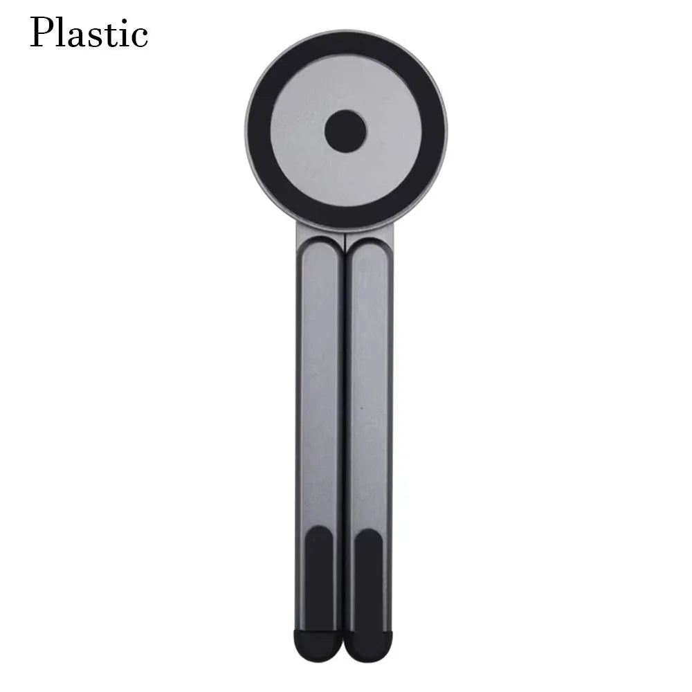 Portable Magnetic Phone Holder & Selfie Stick 3-In-1 Foldable Tripod Stand for Iphone Ipad Tablet Laptop Desktop Use
